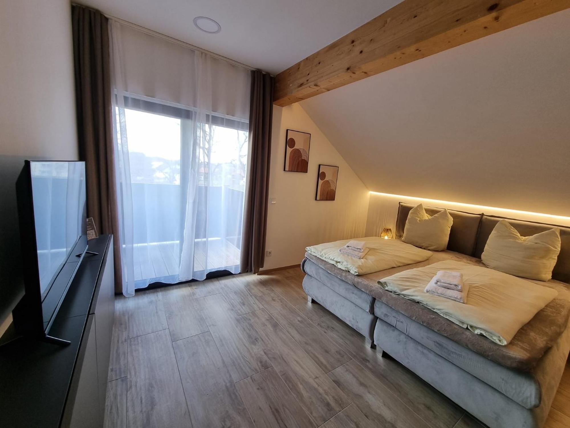 Ferienwohnung Bauer フェルダッフィング エクステリア 写真